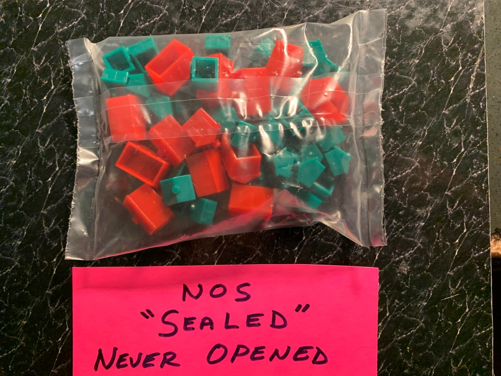 Monopoly   HOUSES and HOTELS   Sealed Lot   NOS   Never Opened  FREE SHIPPING