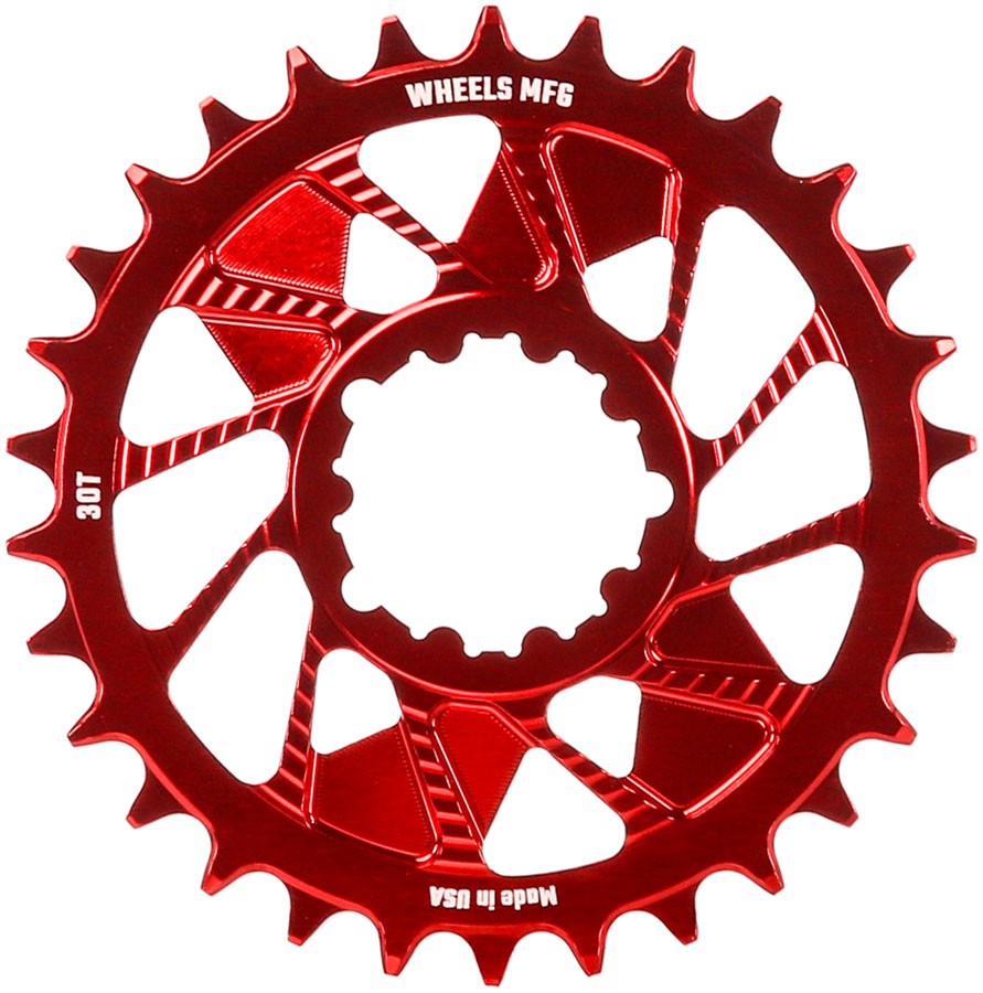 Wheels Manufacturing Direct Mount Chainring - 30t, 3-Bolt Direct Mount, 3mm