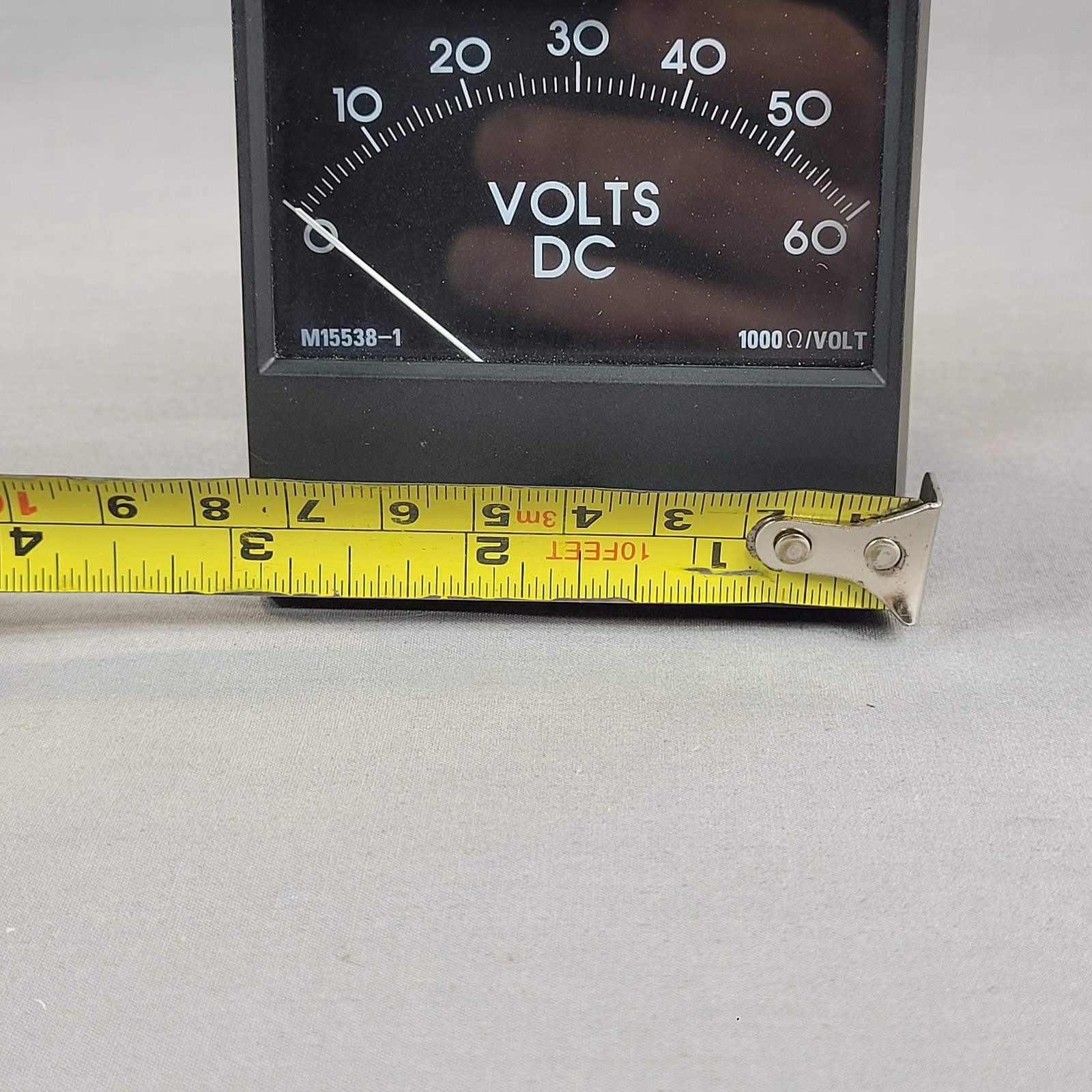 Simpson 2123 M15538-1 Analog DC Voltmeter 0-60V Panel Meter 1000 Ohm/Volt