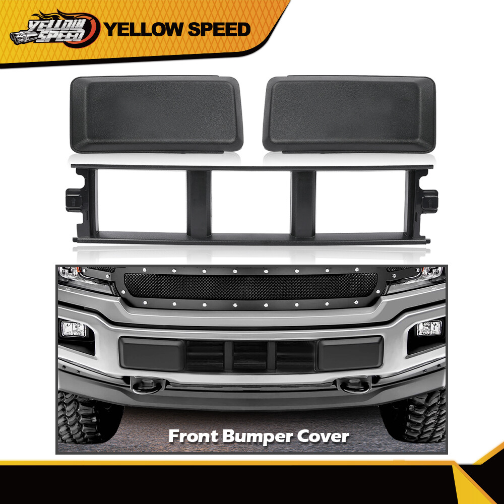 Fit For 2018-2020 Ford F150 Front Bumper Cover Lower Grille Trim Panel
