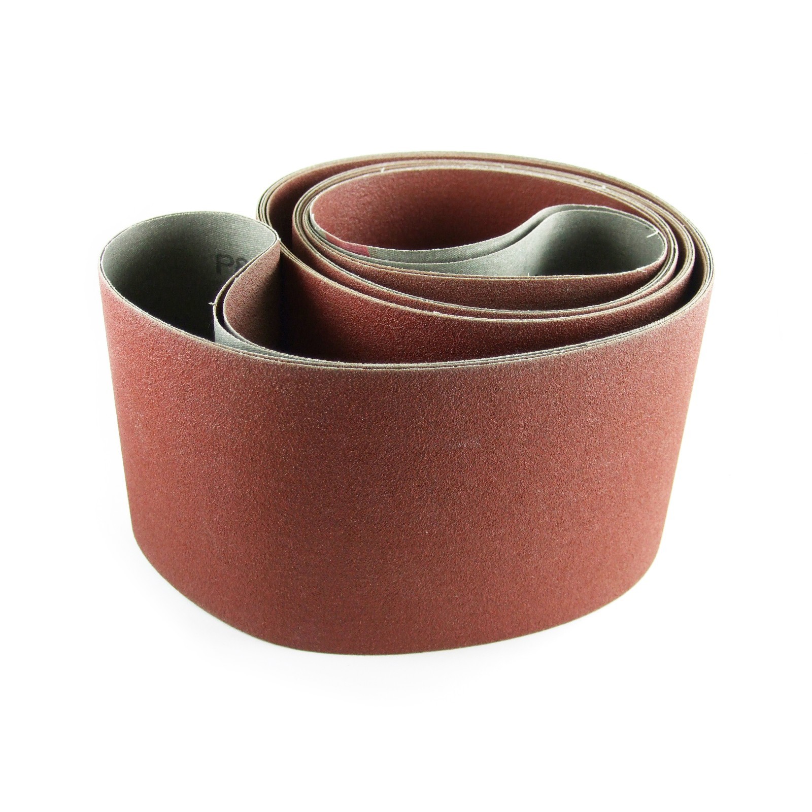 6 X 80 Inch 180 Grit Aluminum Oxide Premium Multipurpose Sanding Belts, 2 Pack