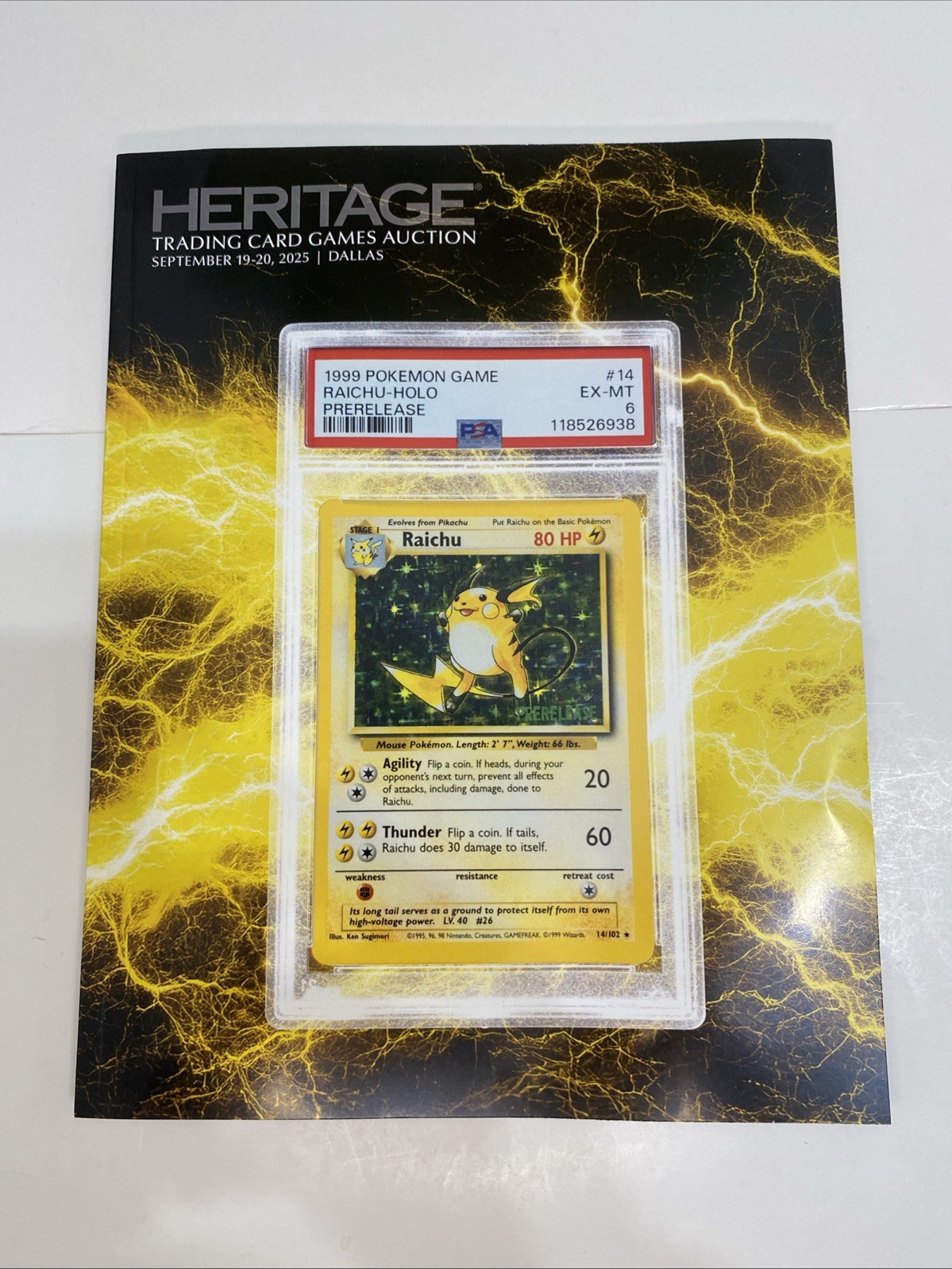 Heritage Auctions Sept 2025 Trading Card Games Video Games Catalog Pokemon Magic