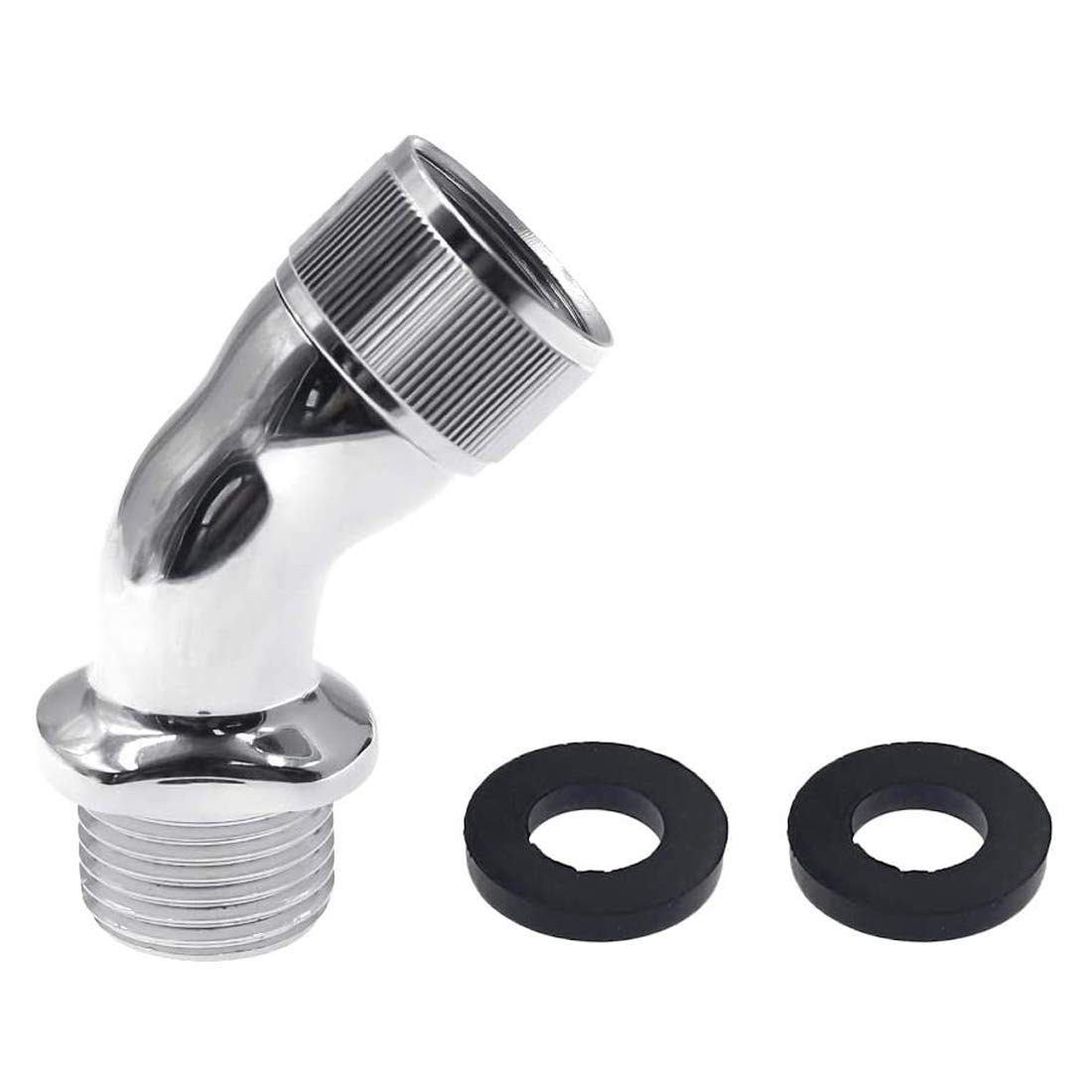 Elbow Adapter for Shower Head, 45 Degree Angled Female to Male Elbow Joint for