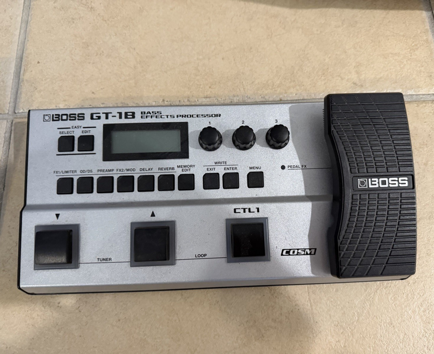 Boss GT-1B Digital Bass Guitar Effects Processor Multi-Effects Pedal