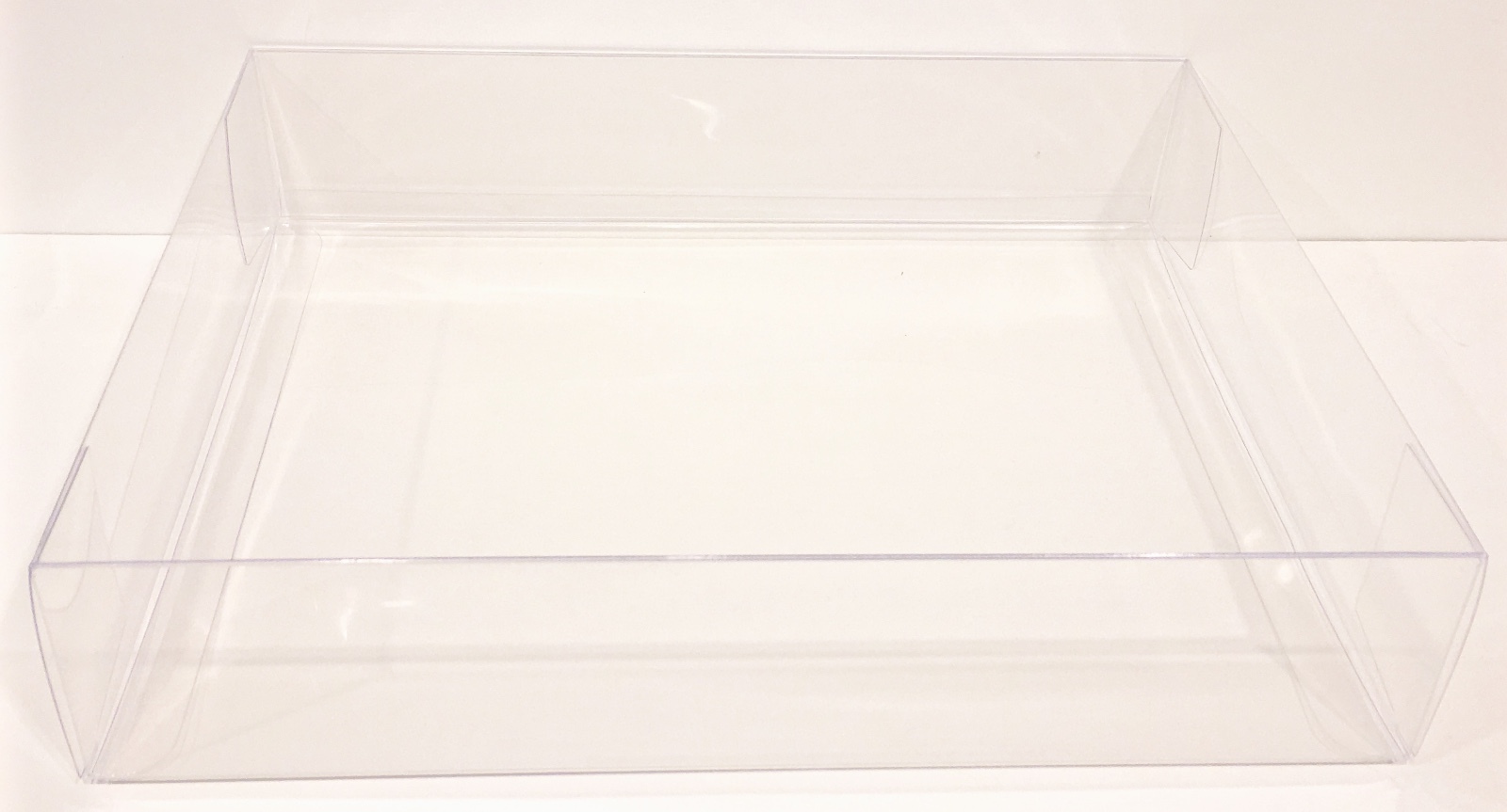 1 SNES BIG BOX Protector Earthbound Mario Paint Etc Super Nintendo Clear Case