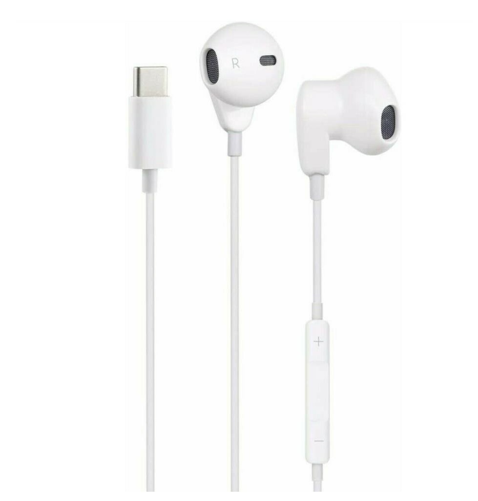 Type-C USB-C Earbuds Earphone Headphone Headset For iPad Air 4th 5th 2022 Pro