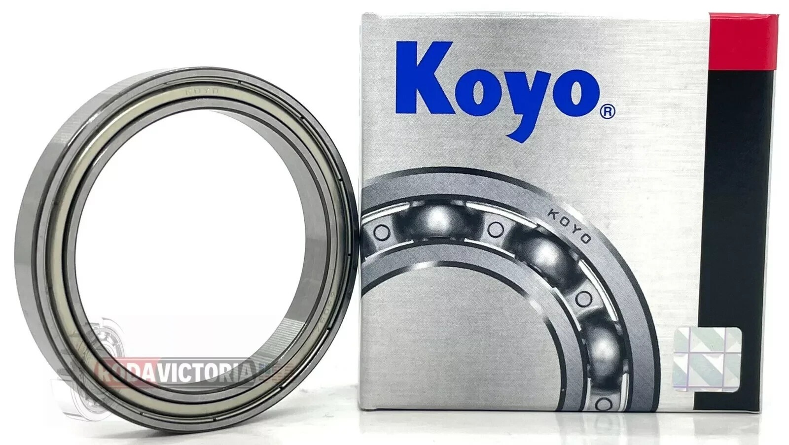KOYO Japan 6918 ZZ Deep Groove Ball Bearing, Metal Shielded 90x125x18 mm