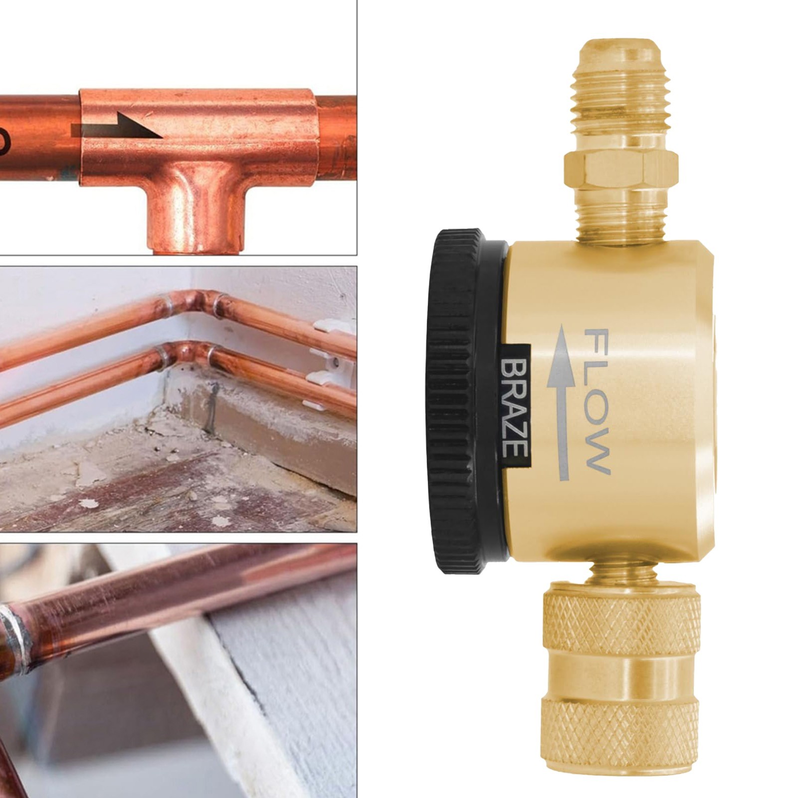 Adjustable PSI Regulator Pressure Control Tool Efficient HVAC Maintenance
