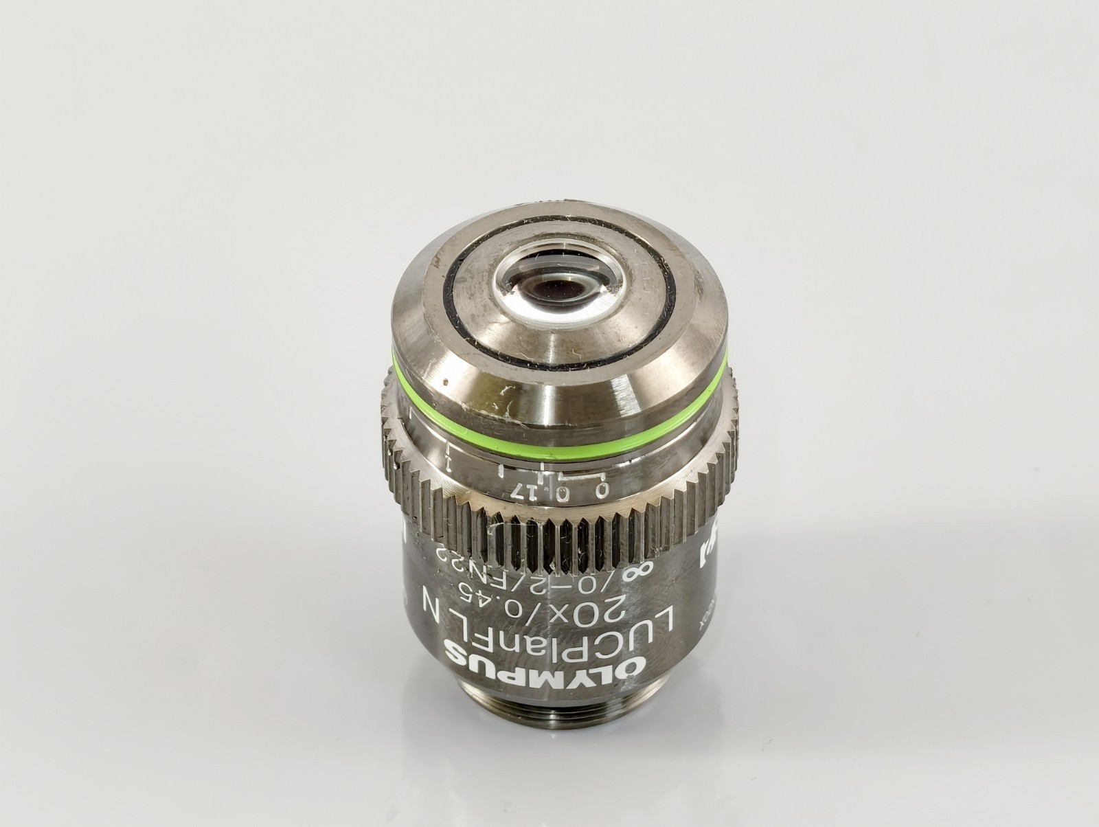 Olympus LUCPlanFl N 20x 0.45 Microscope Objective Plan RMS BX IX