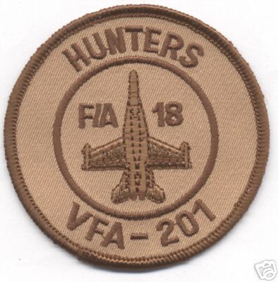 VFA-201 F-18 BULLET patch