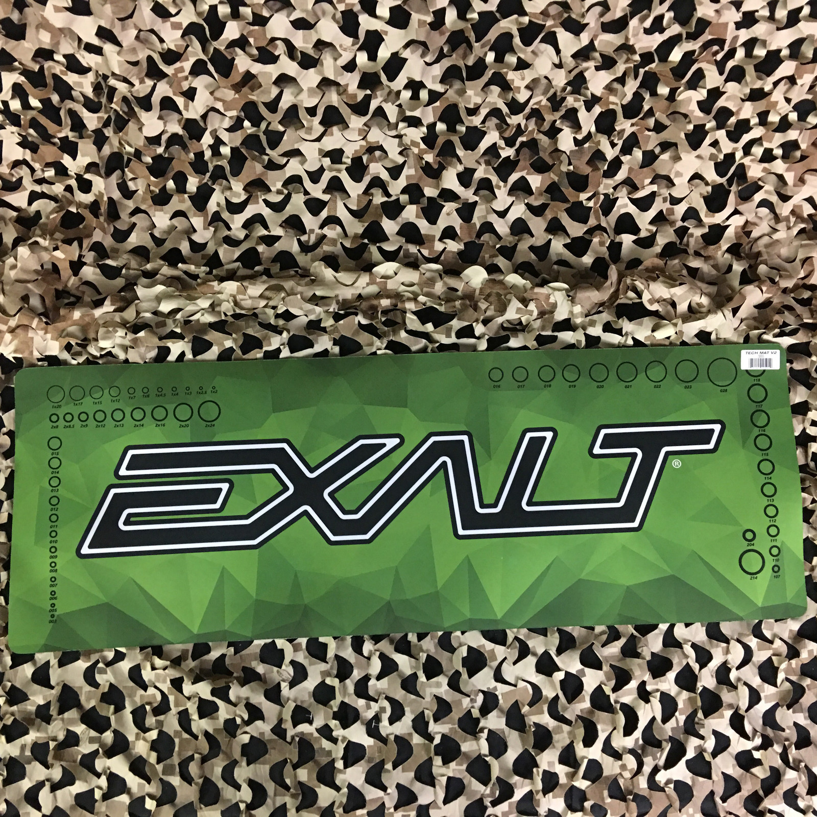 NEW Exalt Marker Maintenance Gun Rebuild Padded Tech Mat V2 - Lime (LARGE)