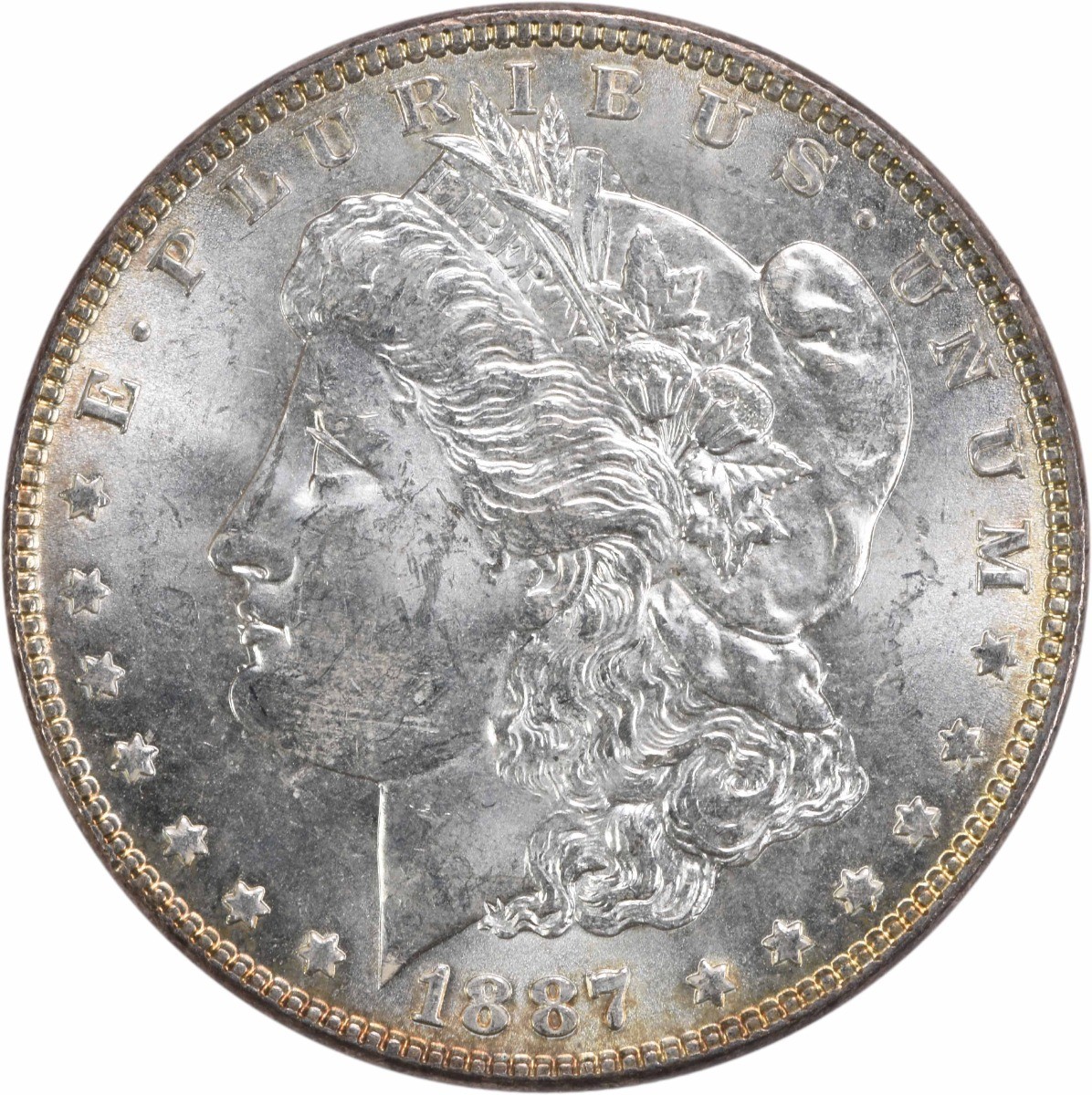 1887 Morgan Silver Dollar Choice BU Uncertified #644