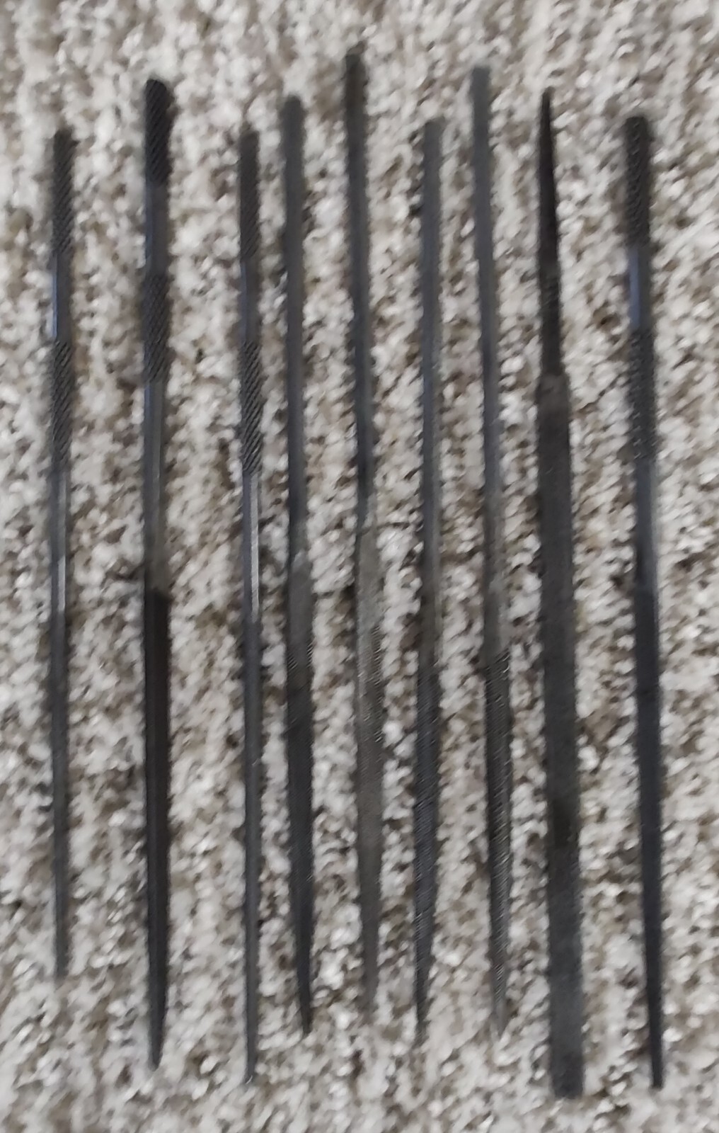 NEEDLE FILE SET OF 9