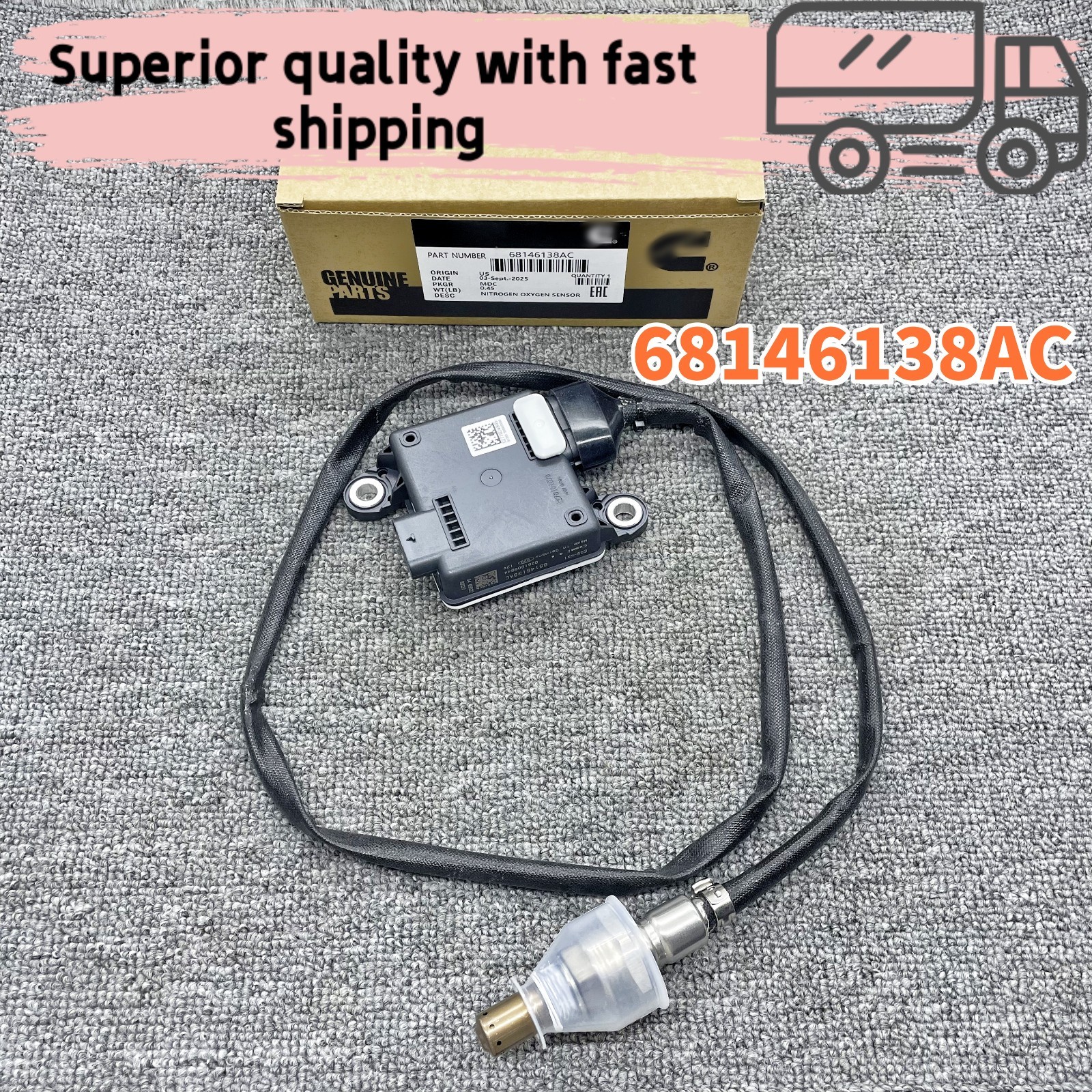 68146138AC NOx Sensor for Chrysler 68146138AB 68146138AD 68249511AA 68249511AB