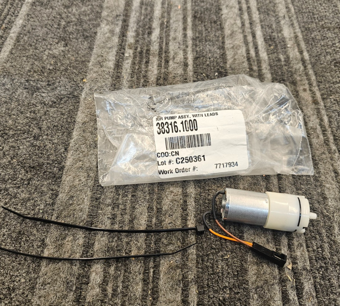 38316.1000 Air Pump Assembly With Leads fits Bunn