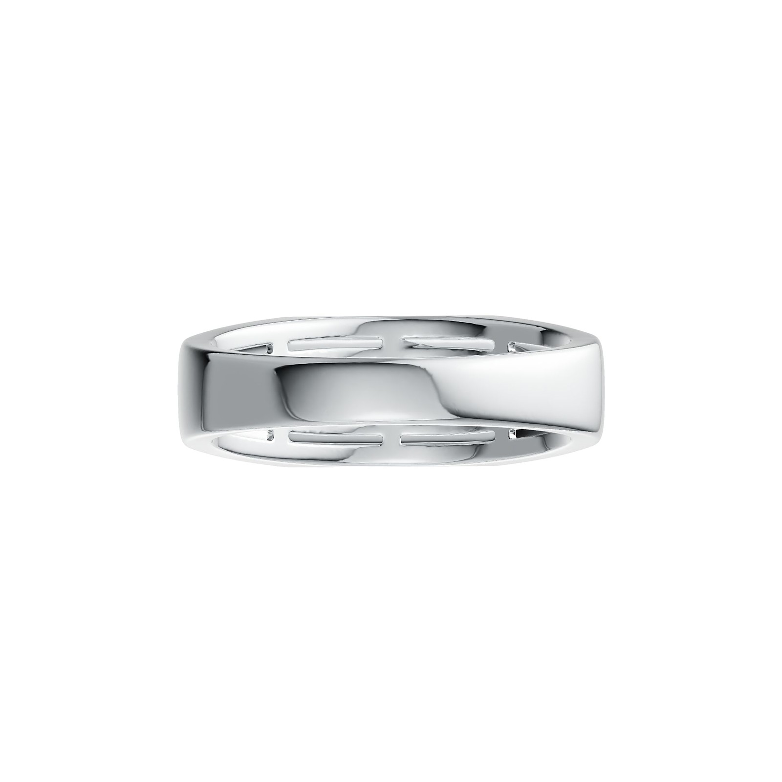Sterling Silver Semi Mount Ring Setting Round RD 4x4mm