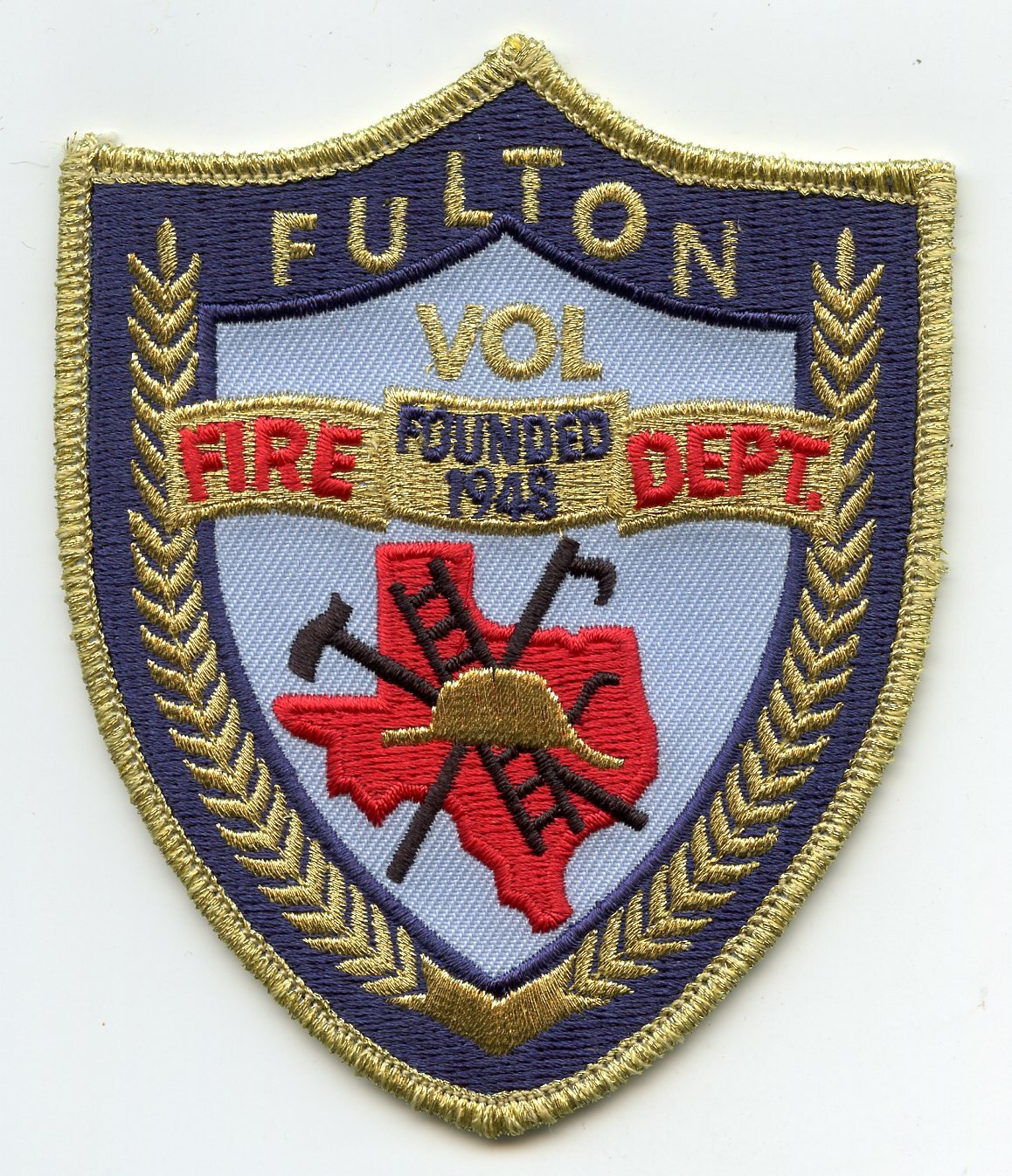 FULTON TEXAS VOLUNTEER FIRE PATCH