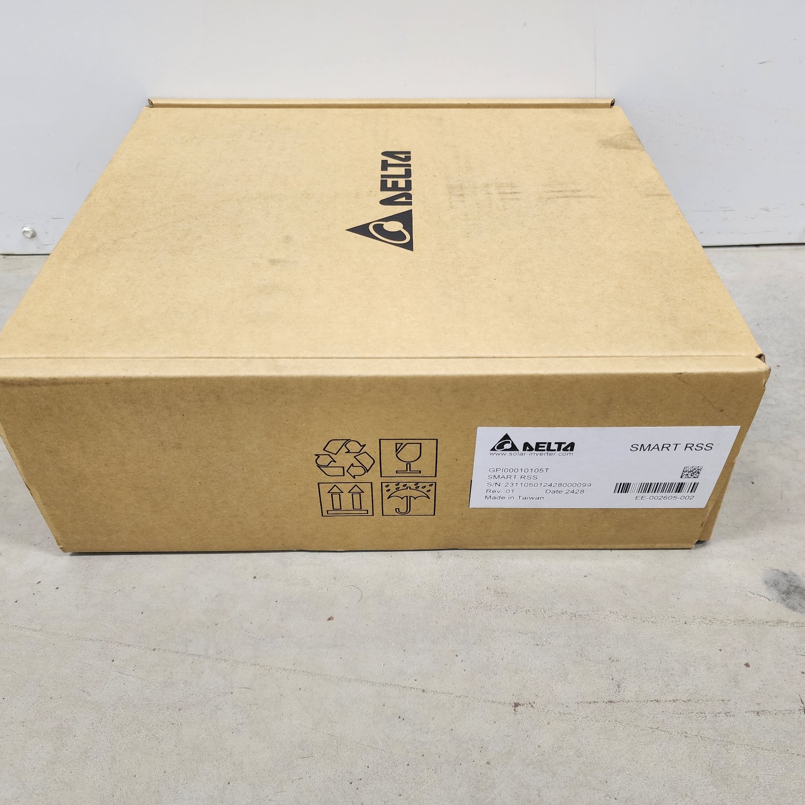 Delta Smart RSS Solar Rapid Shutdown Device | 600VDC String-Level Disconnect