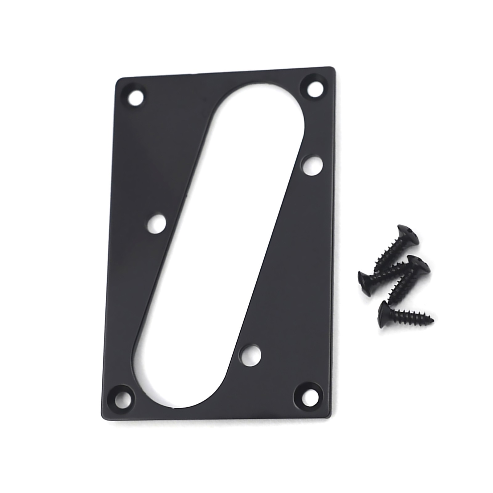 For TL Electric Guitar Bridge Metal Guitar Bridge Pickup Mounting Ring Black
