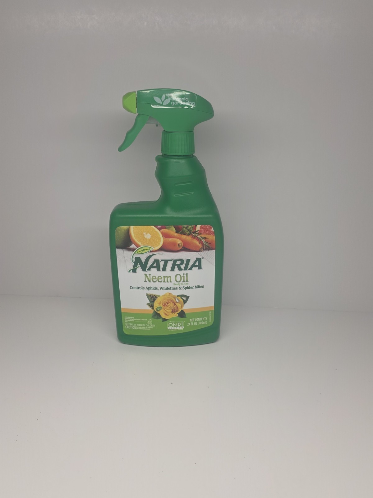 ***NEW***NATRIA Neem Oil Spray for Plants, Ready-to-Use, 24 Oz usa stok