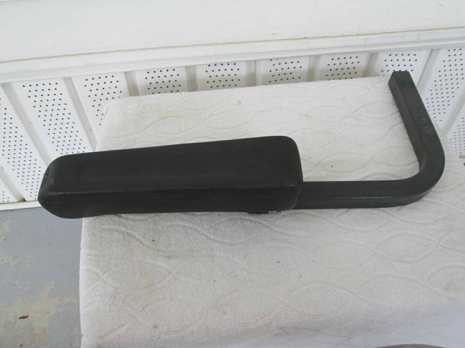 Arm Rest Assembly With Solid Rubber Pad # 414