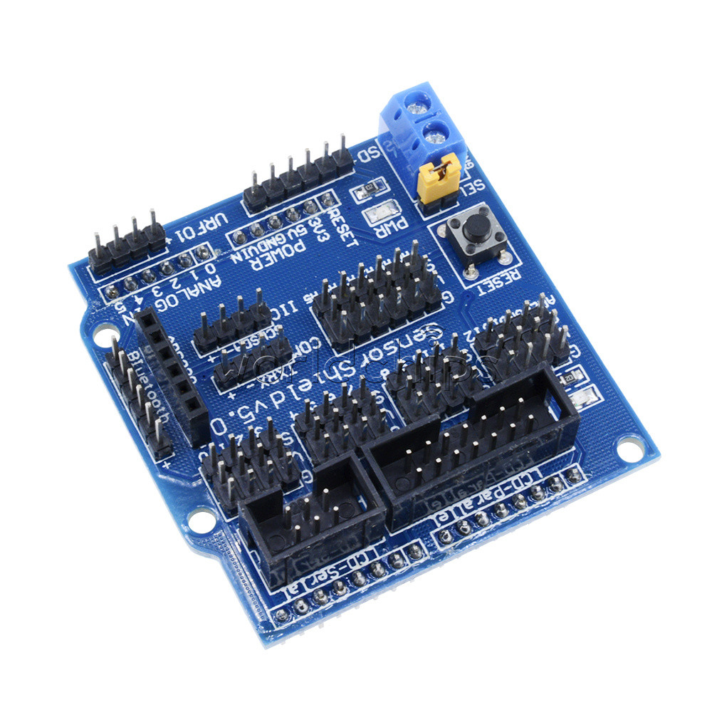 Sensor Shield V5 V5.0 For Arduino APC220 Bluetooth Analog Module Servo Motor NEW