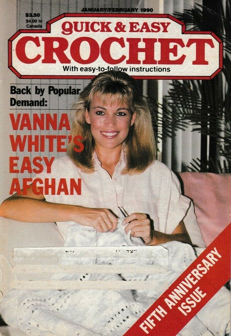 Quick & Easy Crochet Magazine | January-February 1990 Volume V Issue 1