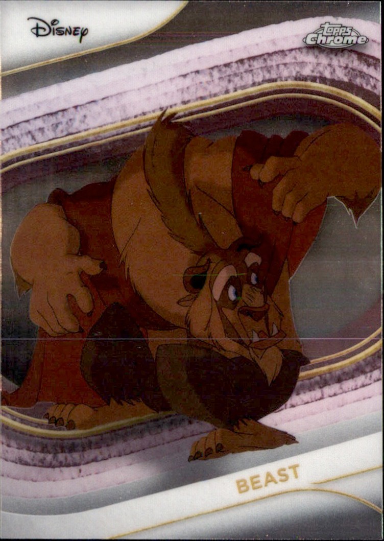 2025 Topps Chrome Disney Beauty & Beast #126 Beast Base Card NM/M