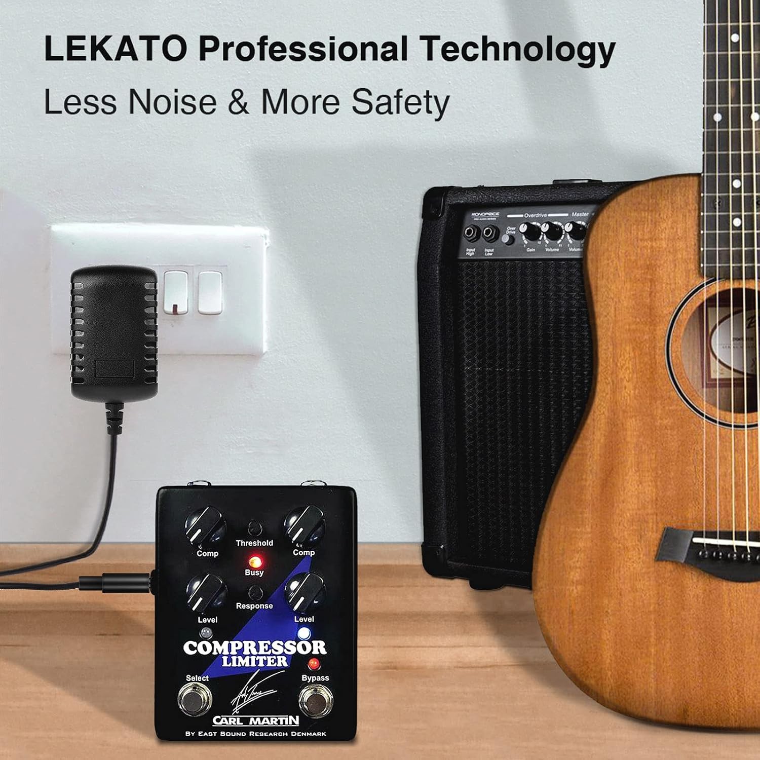Guitar Looper Pedal with Tuner Function Looper Effect Pedal 9 Loop Capability
