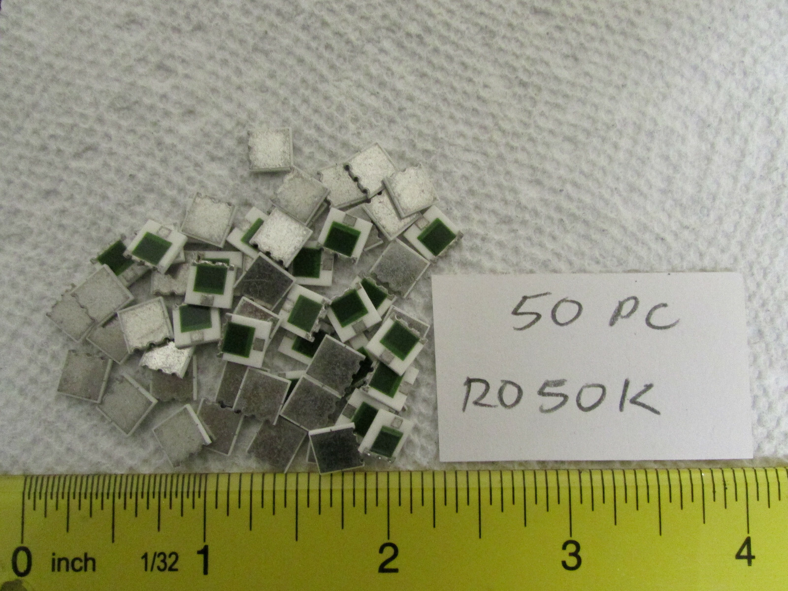 50 Pieces Southern Microwave Inc. R050K Ceramic Resistor Elements RF Microwave
