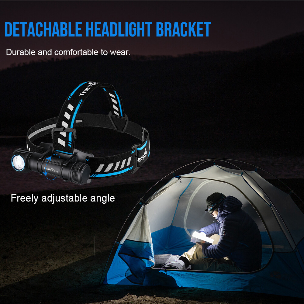 TrustFire 1100LM Magnetic LED Headlamp Rechargeable led headlight Flashlight WX
