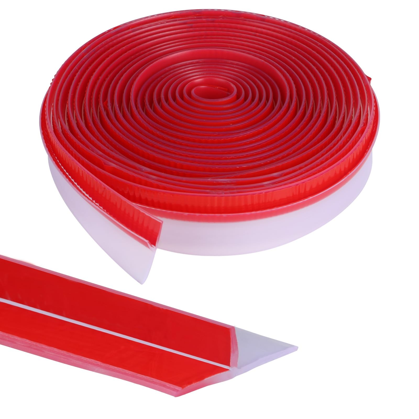 Orghtin TShaped Silicone Seal Strip, Clear Door Sealer Weather Stripping, 10F...