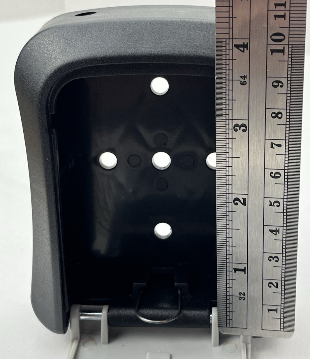 2 Pk 4 Digit Combination Key Lock Box Wall Mount Storage Case CH896 Security