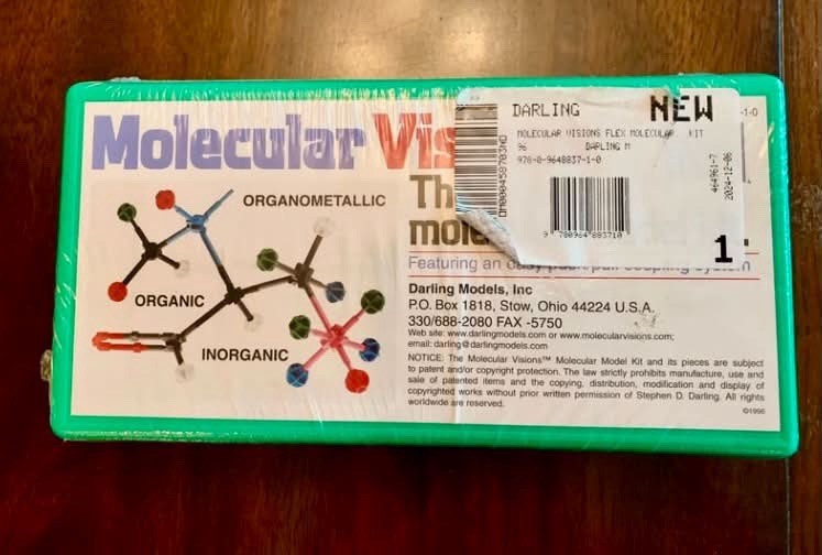 New Molecular Visions Molecular Model Kit Inorganic Organic Chemistry Building