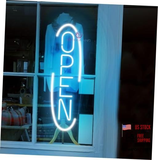 Vertical Open Led Sign 24x7.4'' with Remote-Super Bright both Outdoor and