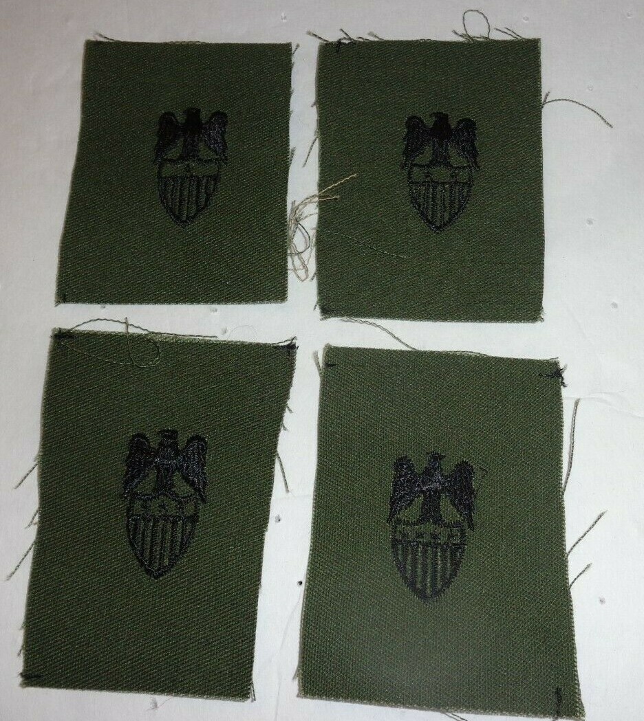 U.S.ARMY OFFICERS B.O.S AIDE de CAMP, GENERAL OFFICER, 1960S,70s,80s BDU,SET OF4