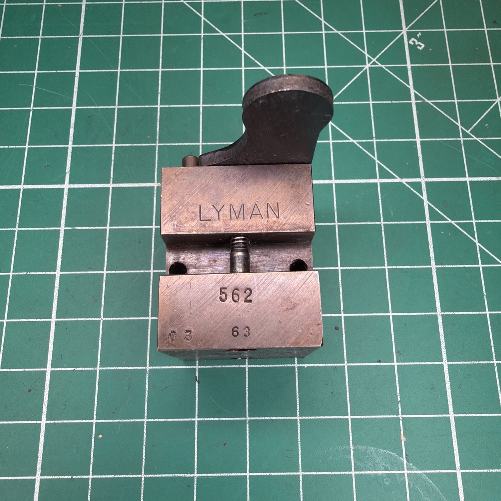 Lyman 562 257gr Round Ball Single Cavity Mould