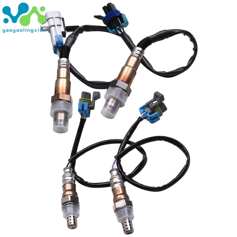4PCS Oxygen Sensor For 2010-2013 2014 Cadillac CTS 3.0L V6 Upstream Downstream