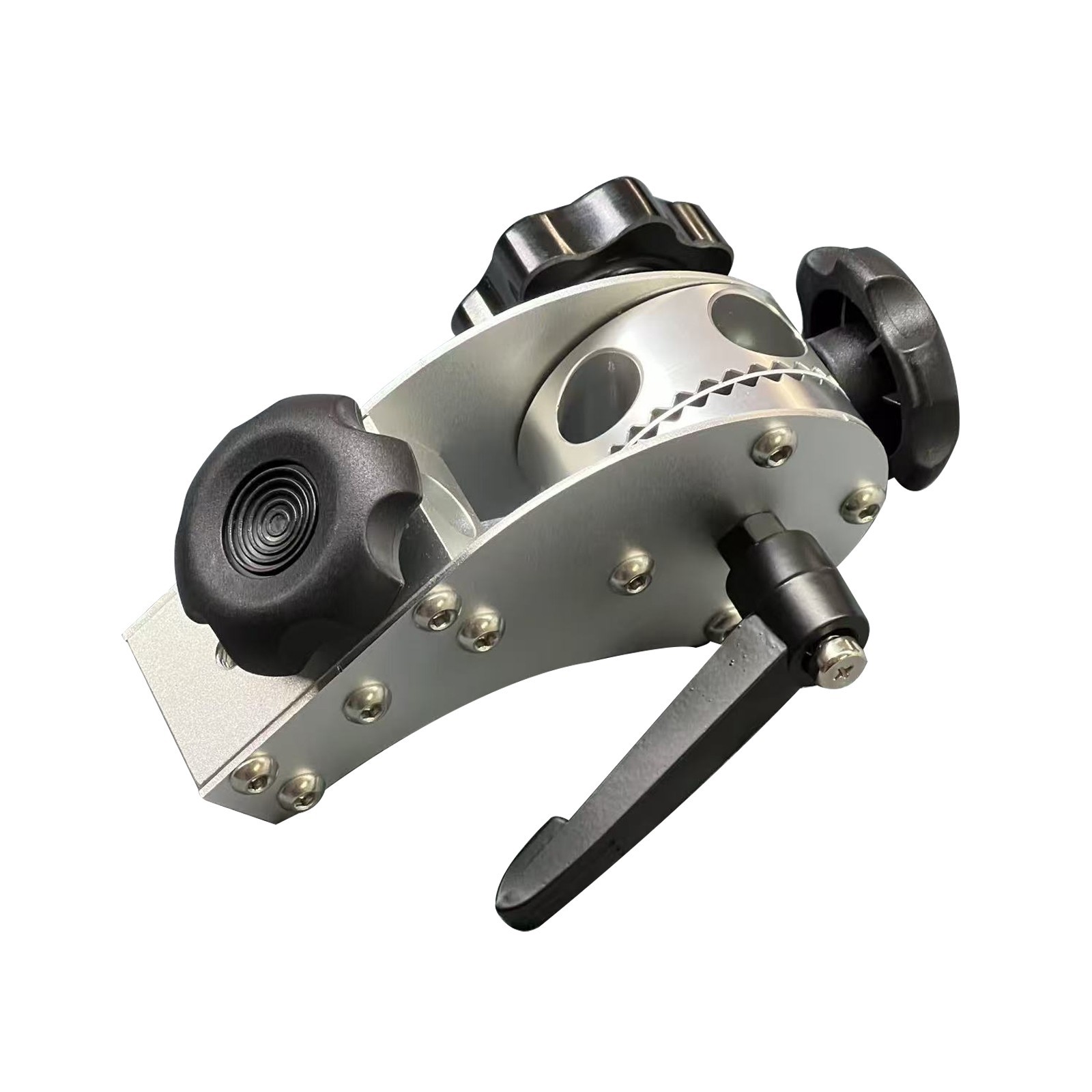 Heavy Duty Stainless Steel Stand Grip Head for PDR lamp Stand