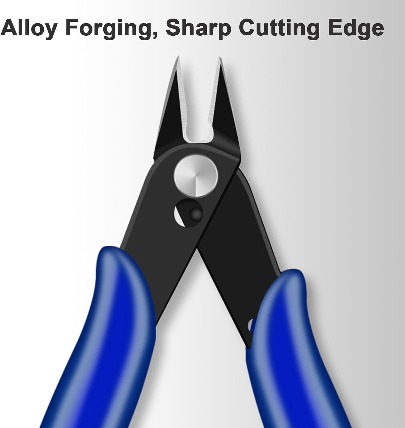Flush Cutters, 2 PCS Micro Wire Cutters for Craft, Jewlery Making, Electronics,
