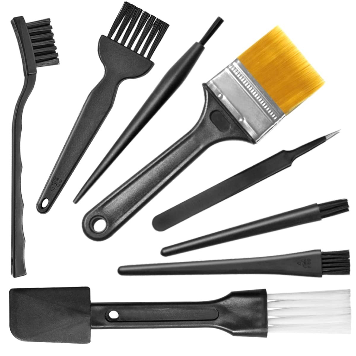 Small Portable Nylon Anti Static Brushes Electronics Computer Keyboard Laptop...