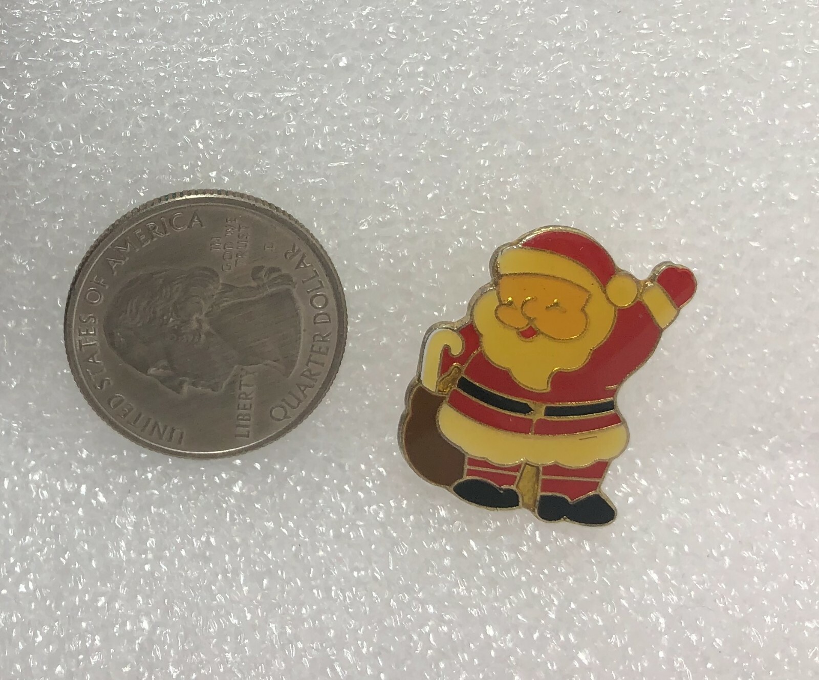 Santa Claus Waving Pin
