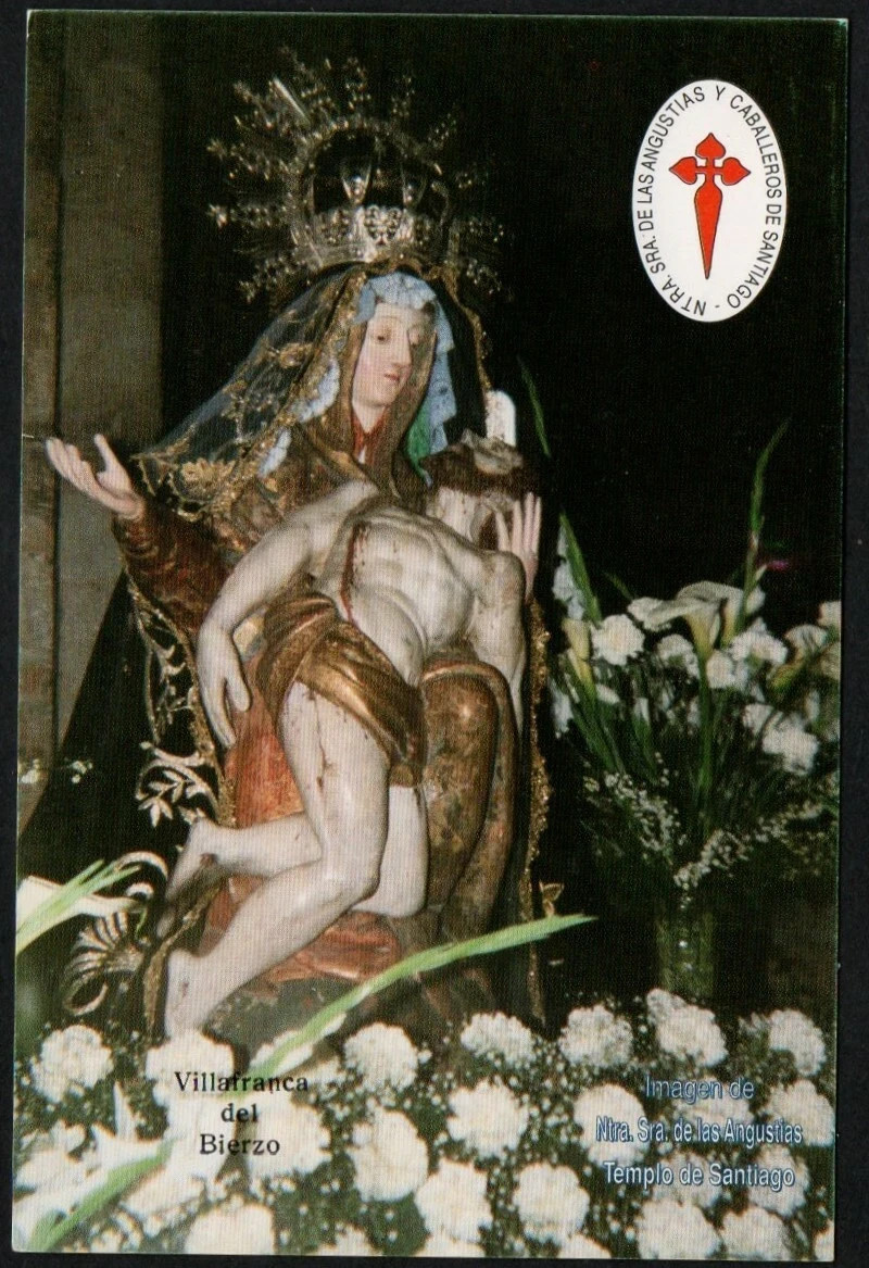 Holy card de la Virgin Dolorosa santino image pieuses estampa