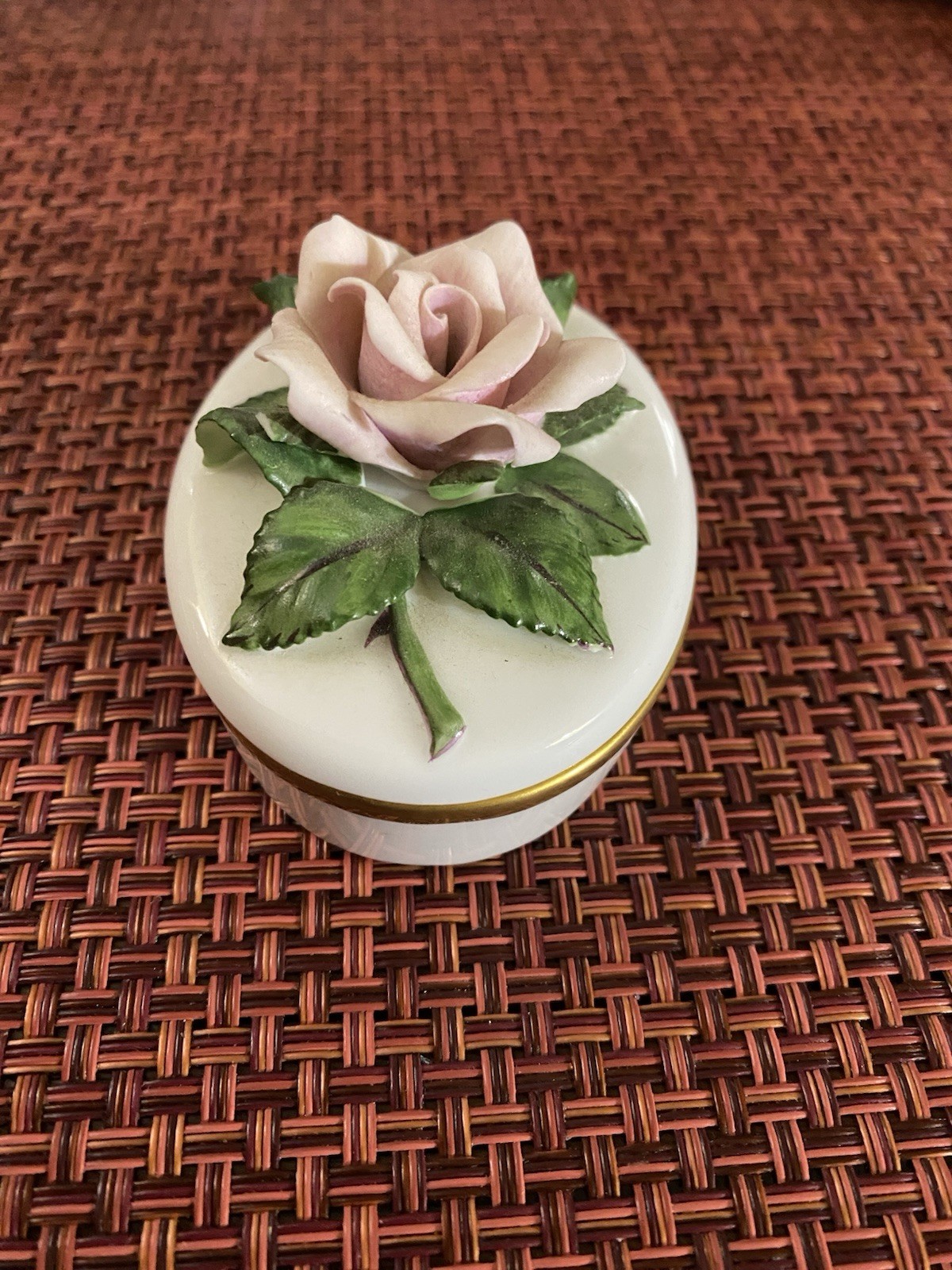 Lenox the Rose Trinket Box