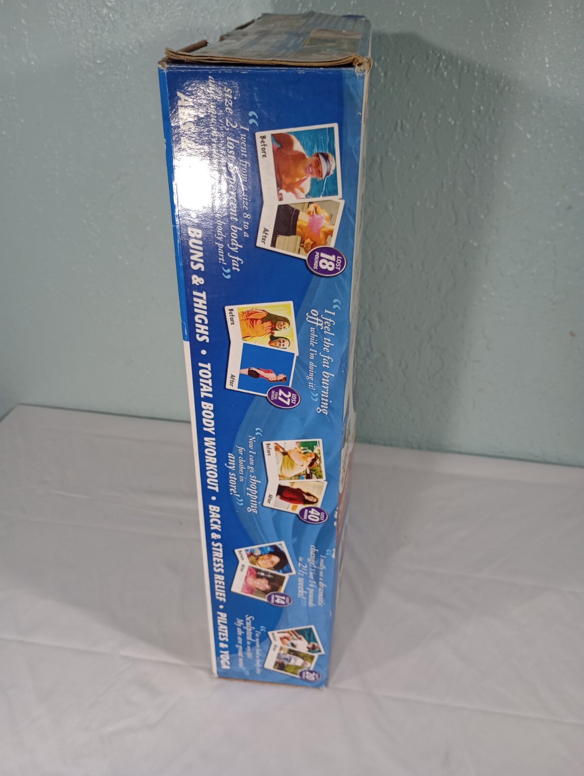 The Bean Ultimate Exerciser Shape Tone Body Rocking Action W/ Pump *Open Box*