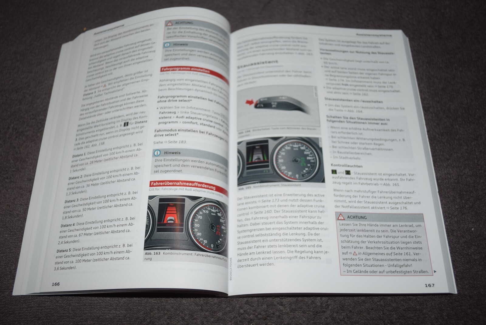 Operating Instructions Manual Audi A3 Type 8V 07/2016 Mint/Unused