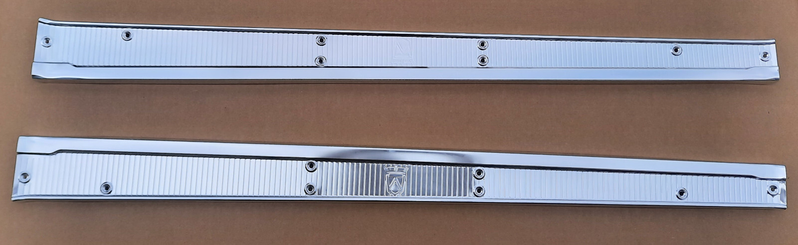 NEW DOOR SCUFF PLATES FOR 1955 1956 1957 THUNDERBIRD    Free shipping in USA