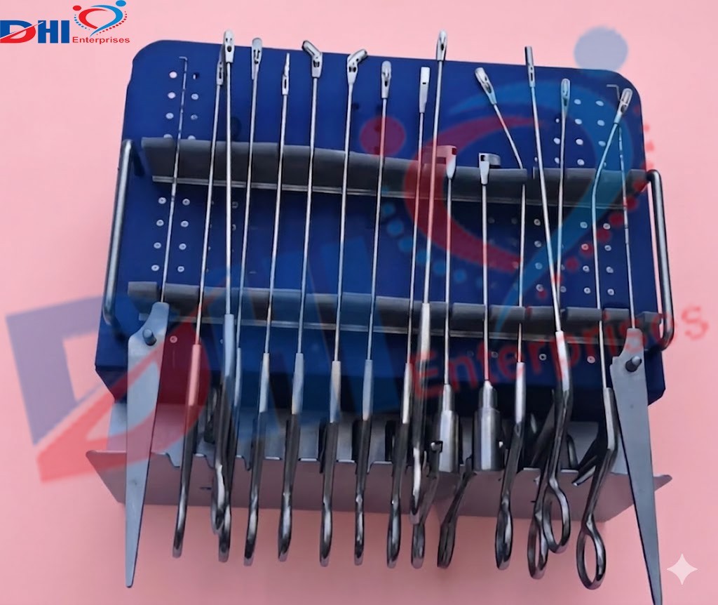 Arthroscopy Forceps Set Knee Surgery Instruments Set 17pcs with box In 2parts