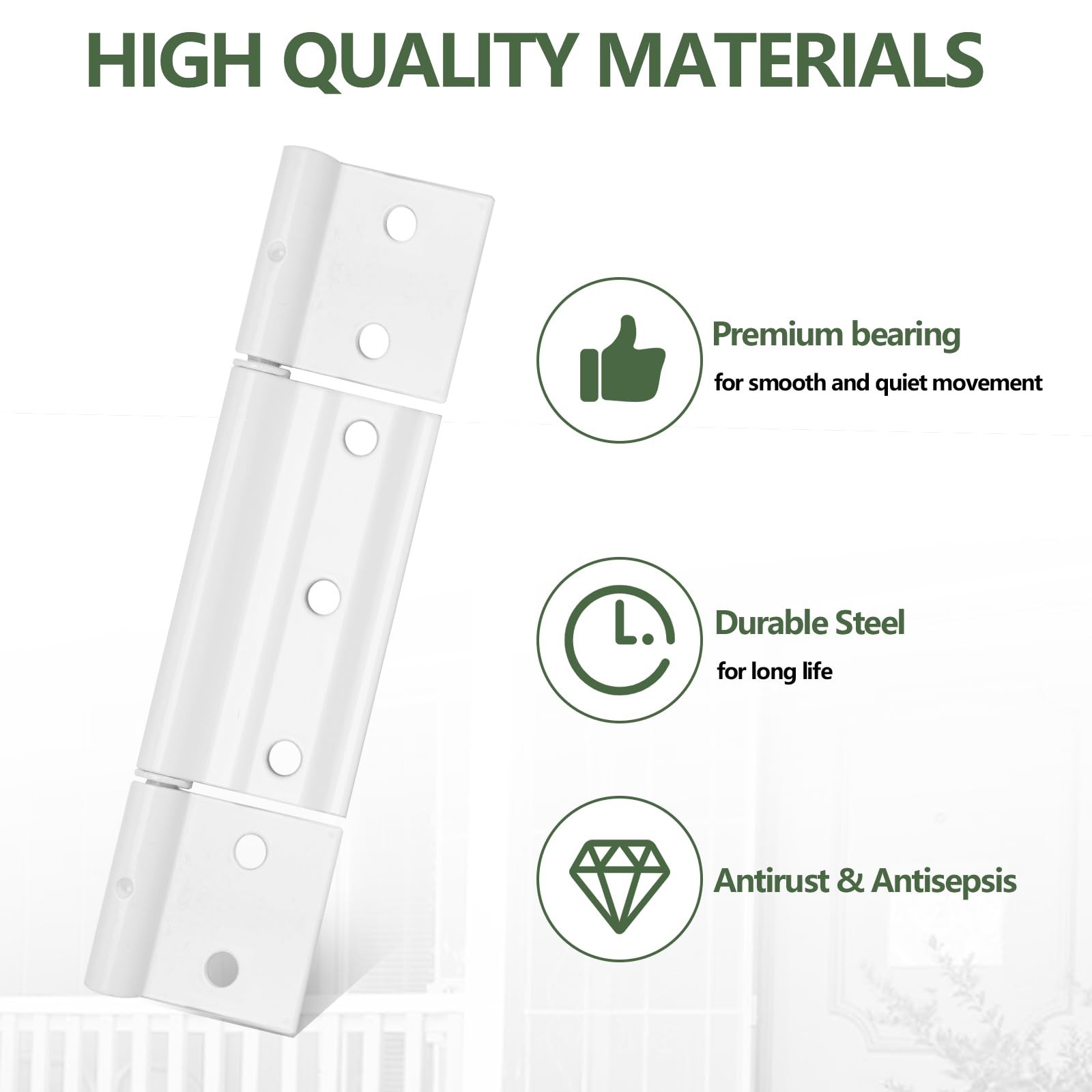 Storm Door Hinges Replacement fits for Larson White Screen Hinges,