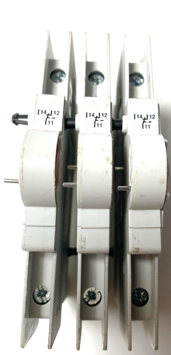 [Lot of 3] ALLEN BRADLEY 1489-AMRA3 CONTACT BLOCK